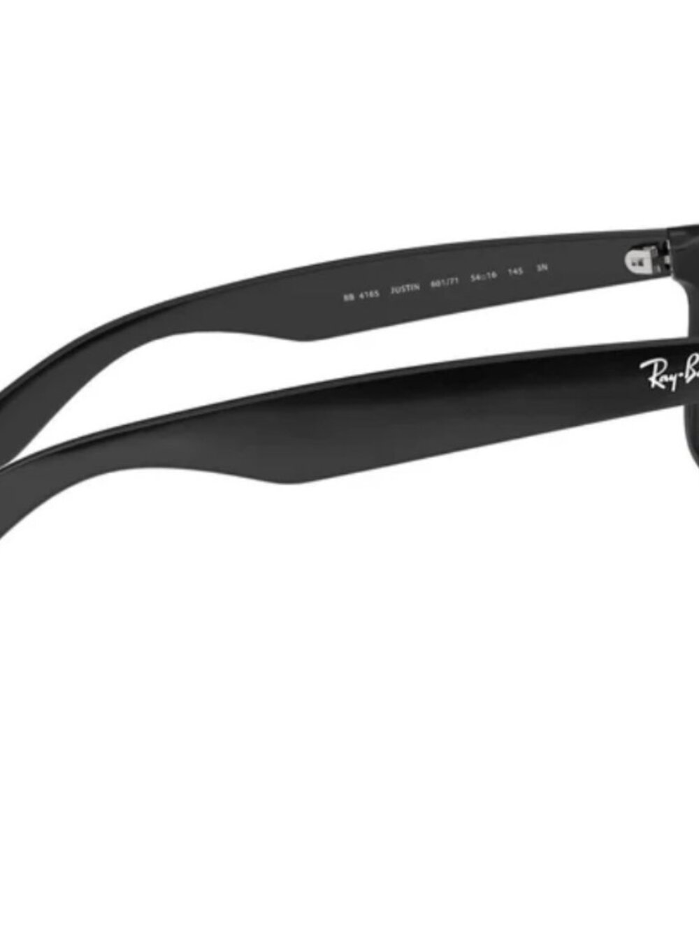 Ray‑Ban RB4165 Justin Sunglasses (Black) Brand New - Picture 10 of 11